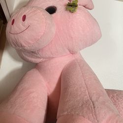 Jumbo  Cow & Pig Plushie 