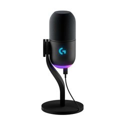 RGB Gaming Microphone | Dynamic Mic | Noise Reduction | USB Plug & Play | Supercardioid Pickup