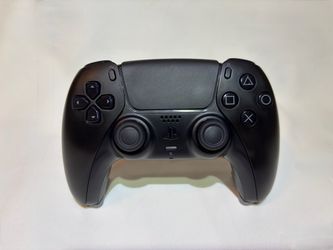 Black Sony PS5 DualSense Controller - Tested and Cleaned