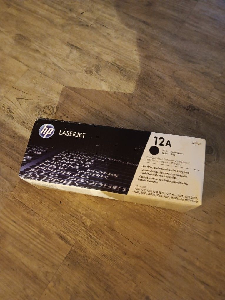 HP LaserJet 12A Black Toner Cartridge Q2612A Original For HP Printers NEW