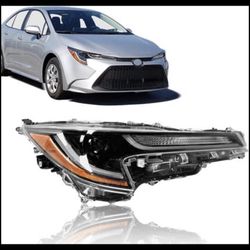 Right Headlight Toyota Corolla 20-22, Brand New