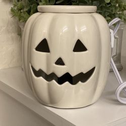 Halloween White Pumpkin Wax Warmer