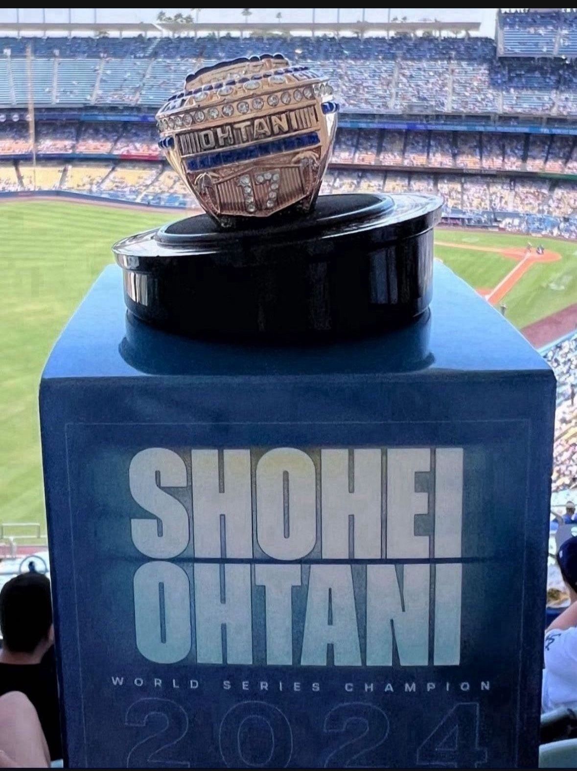Ohtani Sga world Series Ring 2025 dodgers sga