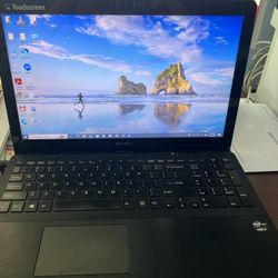 Great Laptop: Sony Vios, 15.6” Touch Screen, Intel Core i7-3537 @ 2GHz, 8gb RAM, 512gb SSD, Backlight Keyboard