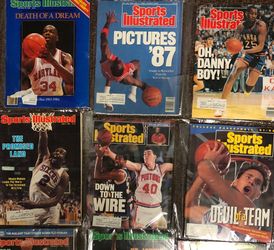 Sports Illustrated vintage magazines