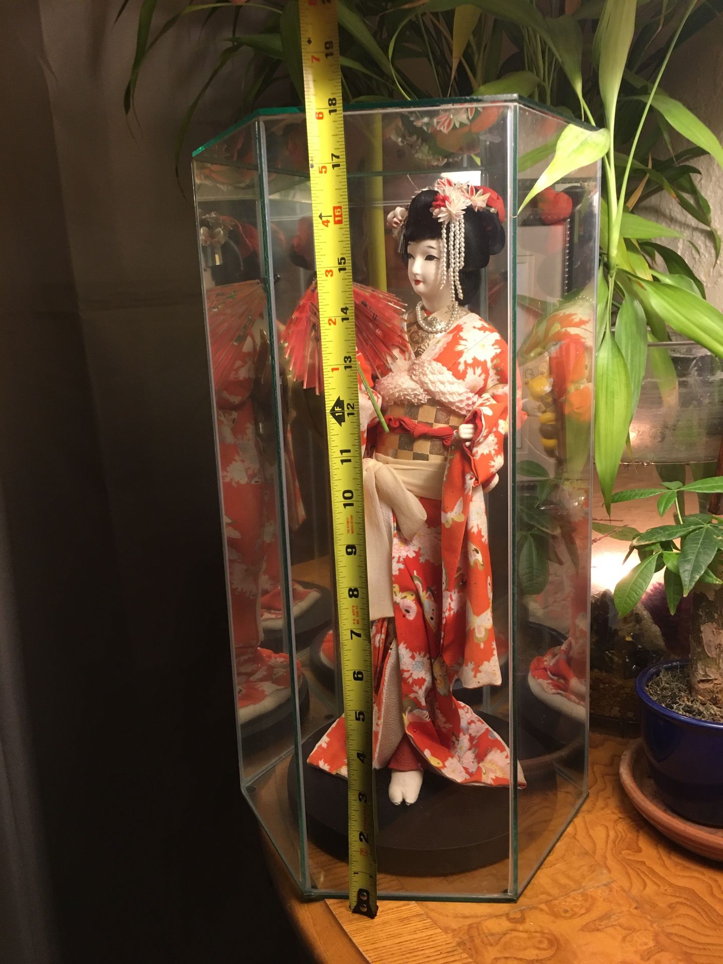 Antique Asian Geisha Doll