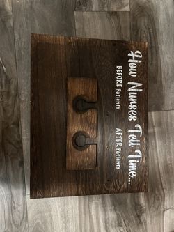 Nurse Wine And Coffee Holder