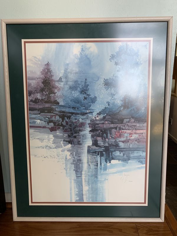 Michael Atkinson Signed, Framed and Matted Print for Sale