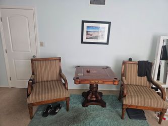 Game table and chair set