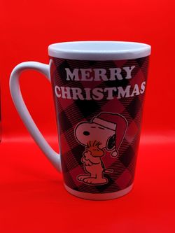 Peanuts Snoopy Merry Christmas Ceramic Mug