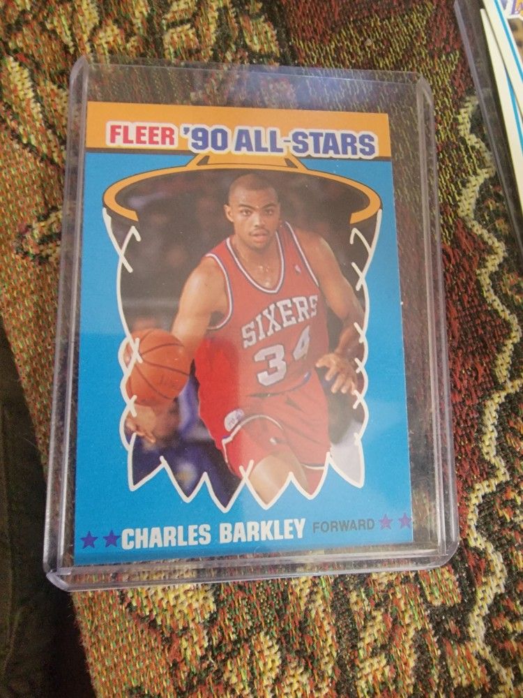 1990 Fleer Charles Barkley 3 Cards
