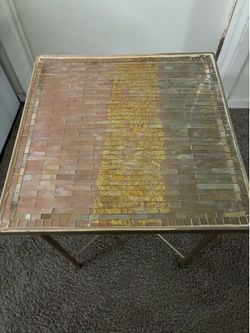 Mosaic  garden/end table