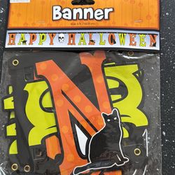 Halloween 🎃 Banner (6ft)