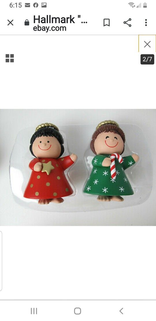 Angel Salt & Pepper Shakers HALLMARK