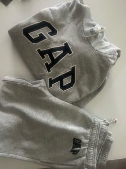 Gap Logo Hoodie and Jogger Sweatsuit Set