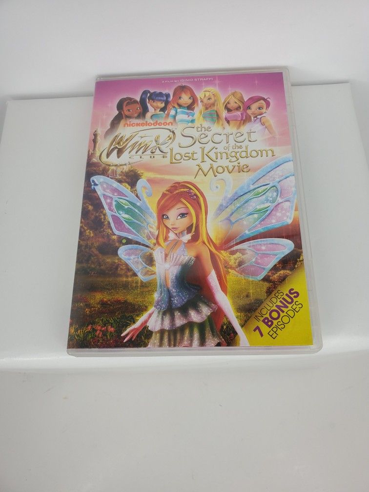 Winx Club: The Secret of the Lost Kingdom Movie DVD