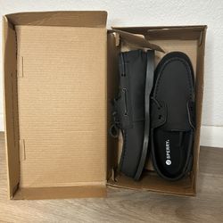 Sperrys Black Flats