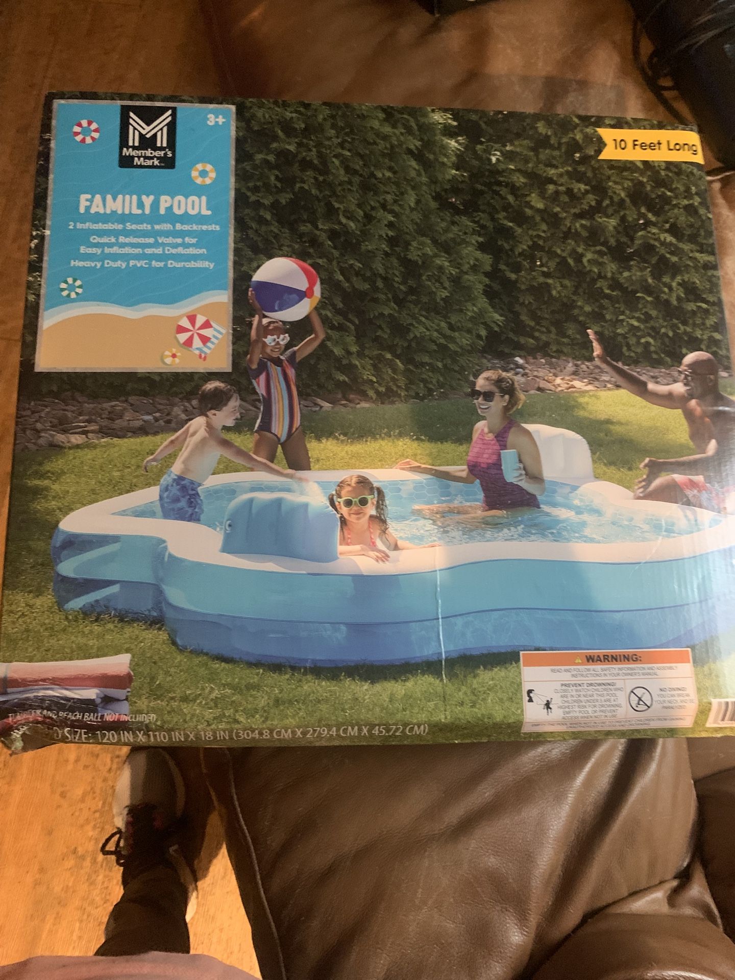 10’ Family Size Pool
