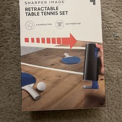 Retractable Table Tennis Set 