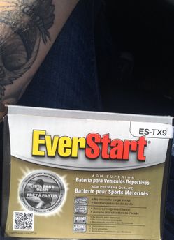 Brand new motorcycle battery