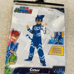 Kids Halloween Costume PJMask Cat Boy Size 4-6
