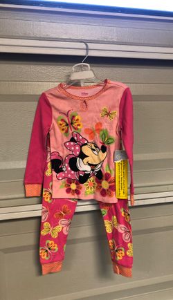 NEW Minnie girls pijamas size 4