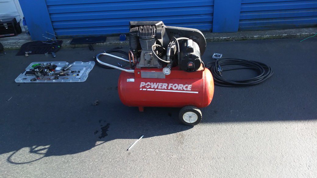 Power force 10gal 2hp compressor
