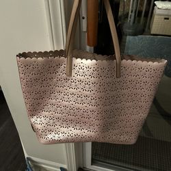Coach Pink Flower Tote