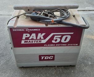 Plasma Cutter by Thermal Dynamics. Made in USA.