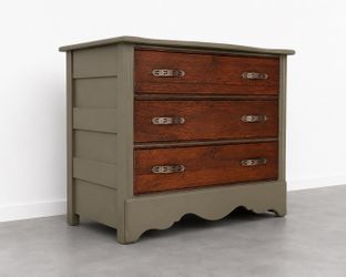 Solid wood dresser