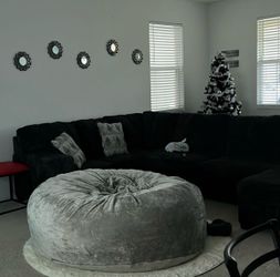 Grey Bean Bag
