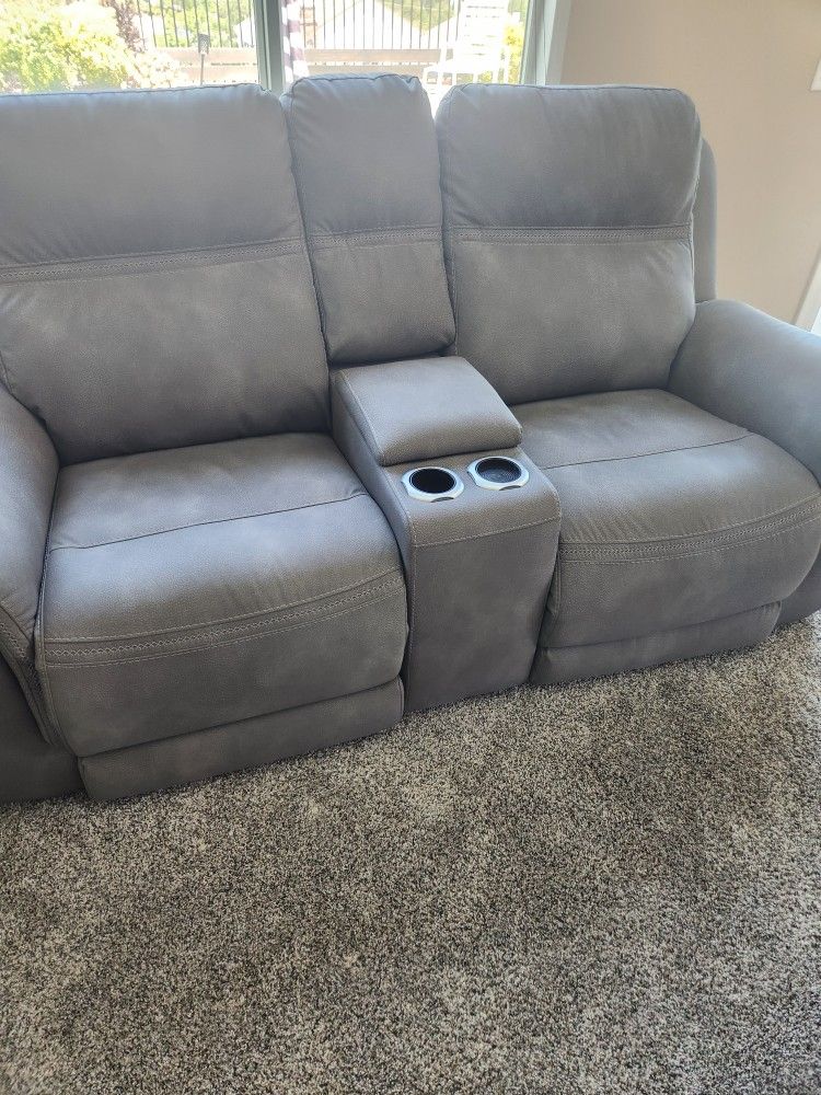 Couch Set Gray