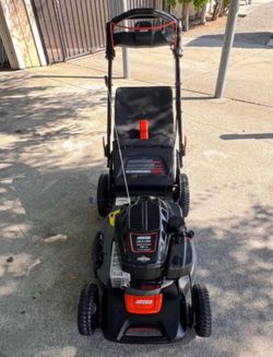 ECHO 21 in. 190 cc Briggs and Stratton Gas 3-in-1 Dual Blade RWD Self-Propelled Lawn Mower with Mower