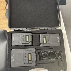 MOVA MOVO PHOTO CAMERA MOUNT WIRELESS MICROPHONE SYSTEM