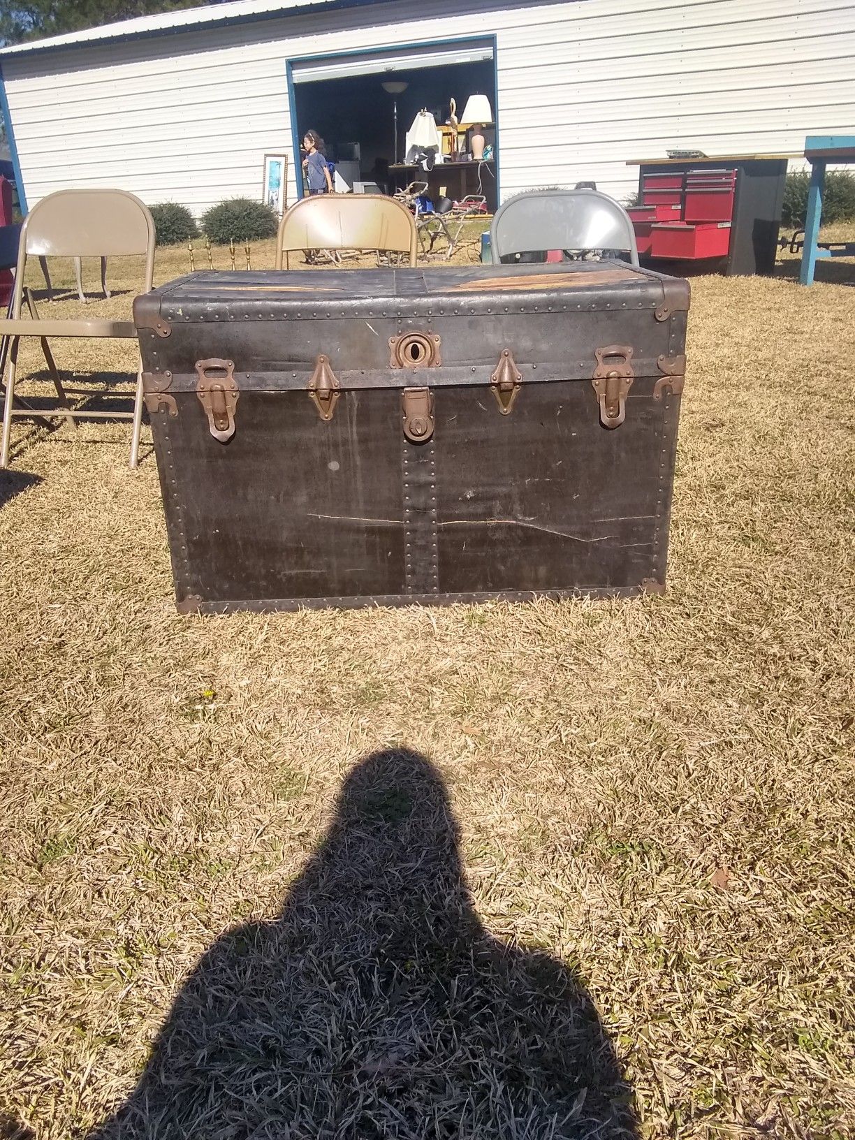 Steamer trunk