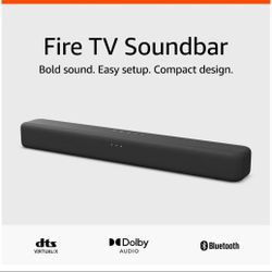 Amazon Fire TV Soundbar New In Box