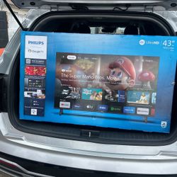 PHILIPS 4K Ultra HD 43” TV