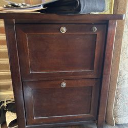 Wooden Filing Cabinet