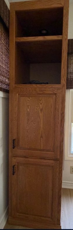 Custom Hardwood Cabinets $145 OBO