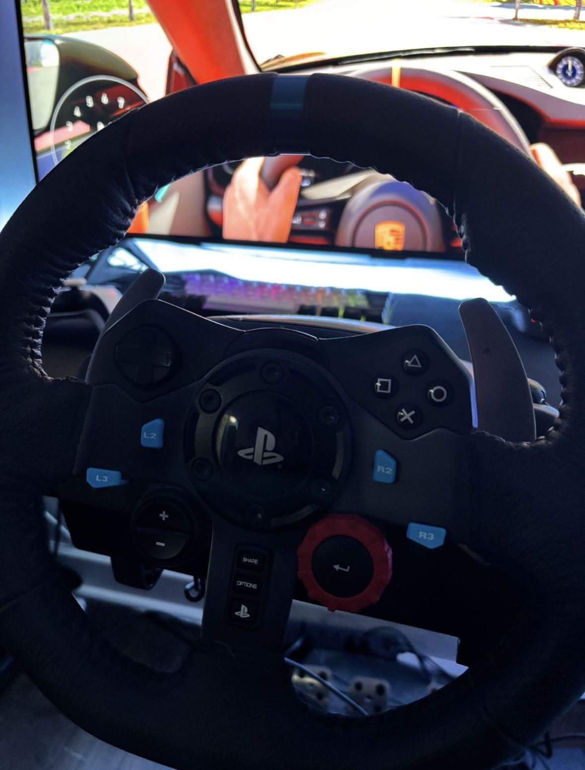 logitech g29 ps4/ps5 with shifter 