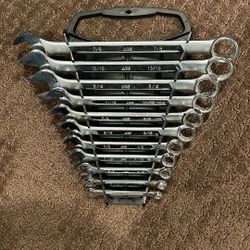 Ace Brand Open End Wrench Set