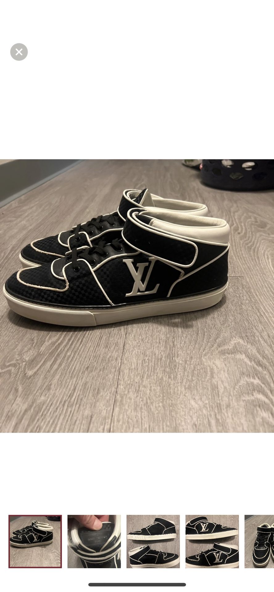 Louis Vuitton Black Damier Alcapoco Sneakers