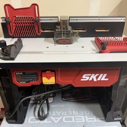 Skil Router Table With Upgraded Router