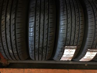 15" 4 new tires 215/70R15