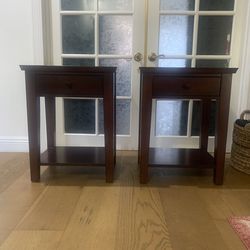 Matching night stands tables