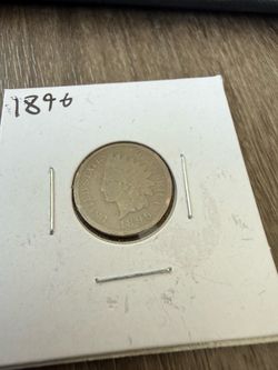 1896 Indian head penny