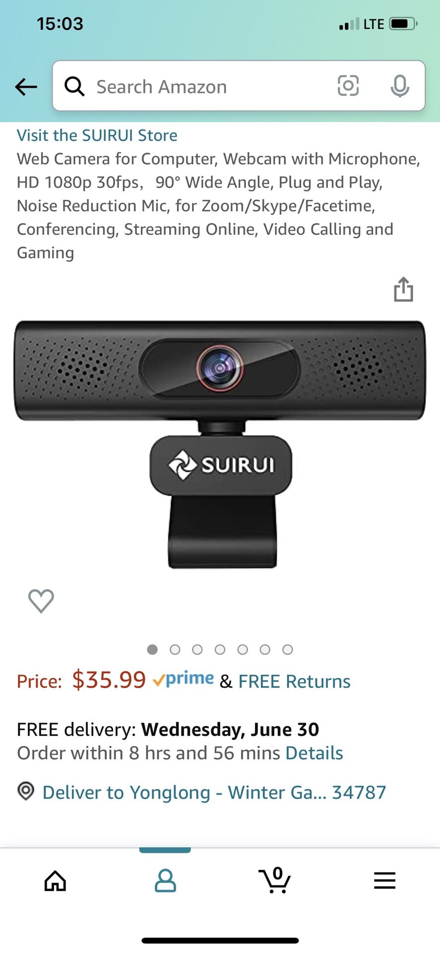 Web Camera for Computer