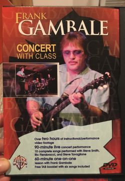 Frank Gambale Concert with Class