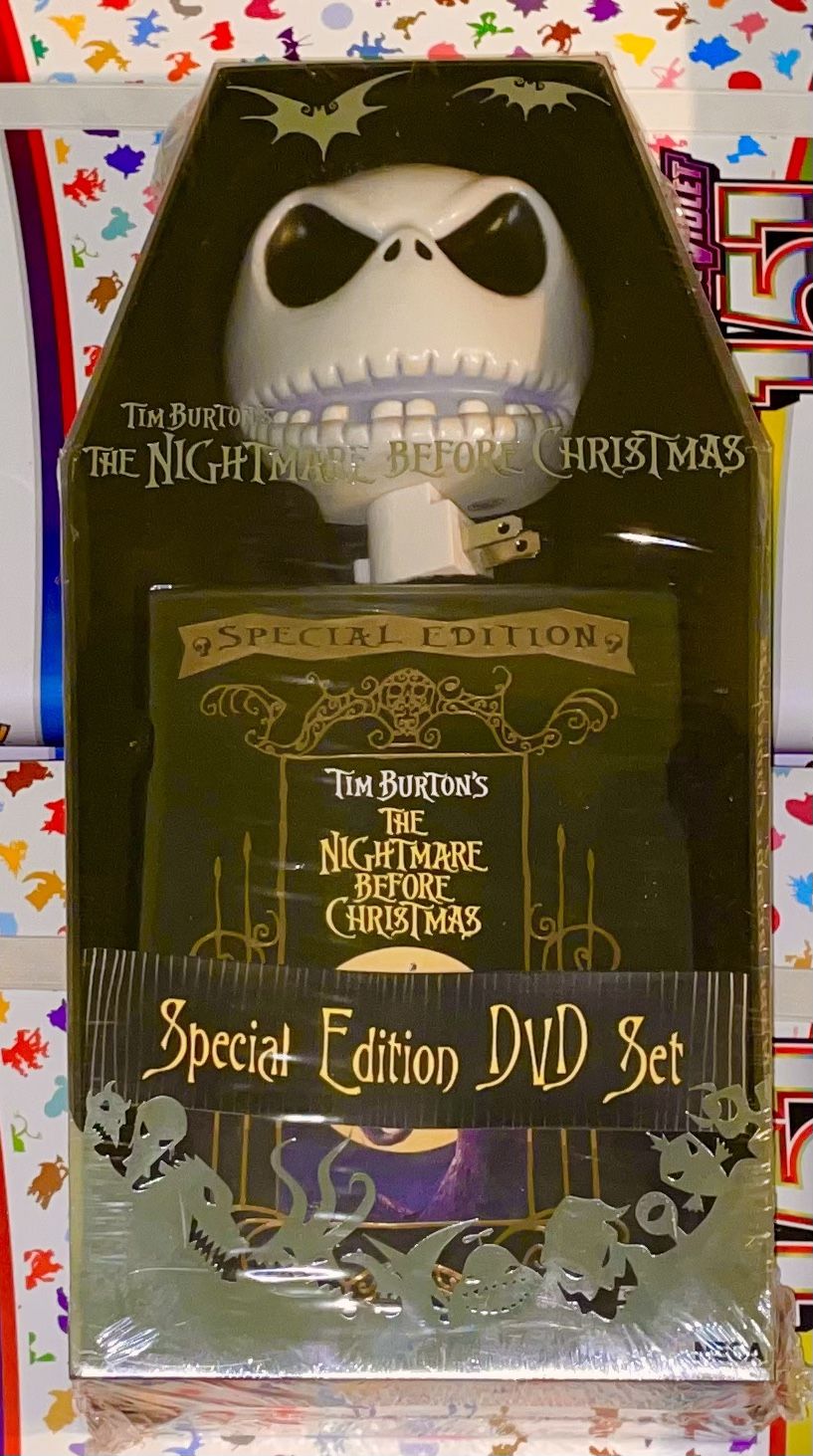 'NECA' Nightmare Before Christmas - Special Edition DVD Set - w/Nightlight - Sealed