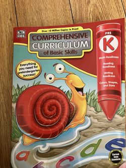 Pre K Book Comprehensive Curriculum Of Basic Skills